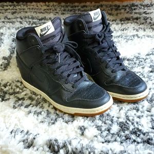 Nike Dunk Sky High wedge sneakers
